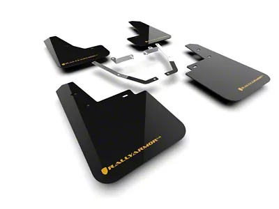 Rally Armor 2024 Subaru Crosstrek Wilderness Only Black UR Mudflap - MF116-UR-BLK-WOR
