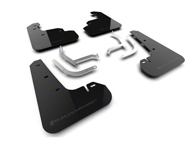 Rally Armor 2024 Subaru Impreza Black UR Mud Flap w/ - MF105-UR-BLK-GRY