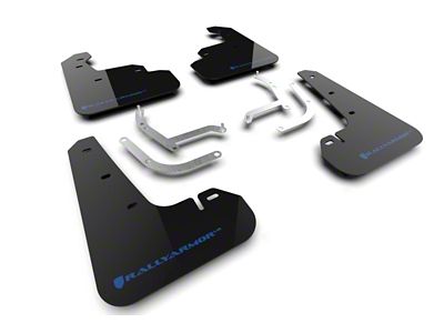 Rally Armor 2024 Subaru Impreza Black UR Mud Flap w/ - MF105-UR-BLK-NB