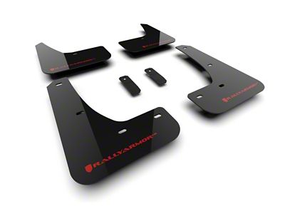 Rally Armor 2024 Tesla Model 3 Highland Black UR Mud - MF122-UR-BLK-RD