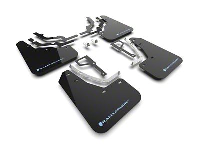 Rally Armor 2025 Hyundai Ioniq 5 N Black Mud Flap - MF117-UR-BLK-PBL