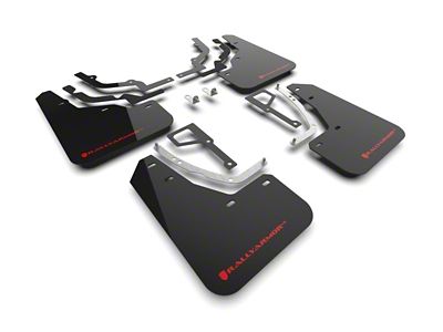 Rally Armor 2025 Hyundai Ioniq 5 N Black Mud Flap - MF117-UR-BLK-RD