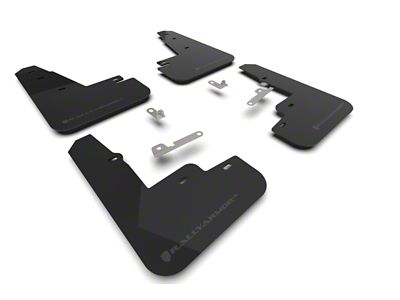 Rally Armor 21-25 Ford Mustang Mach-E/GT/Rally Black UR Mud Flap - MF96-UR-BLK-DGRY