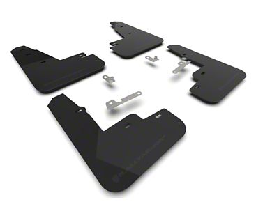 Rally Armor 21-25 Ford Mustang Mach-E/GT/Rally Black UR Mud Flap - MF96-UR-BLK-MBK