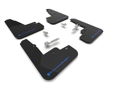 Rally Armor 21-25 Ford Mustang Mach-E/GT/Rally Black UR Mud Flap - MF96-UR-BLK-NB