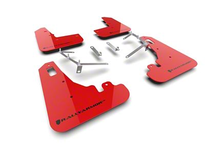 Rally Armor 22-24 Subaru BRZ / Toyota GR86 Red UR - MF99-UR-RD-BLK