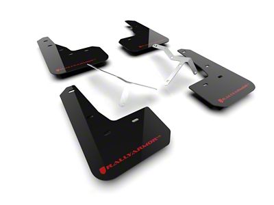 Rally Armor 23-24 Acura Integra A-Spec Black UR Mud Flap - MF109-UR-BLK-RD