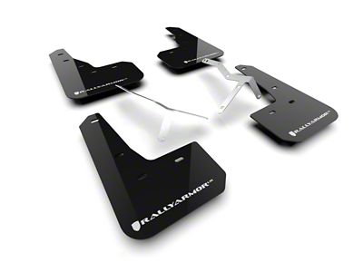 Rally Armor 23-24 Acura Integra A-Spec Black UR Mud Flap - MF109-UR-BLK-WH