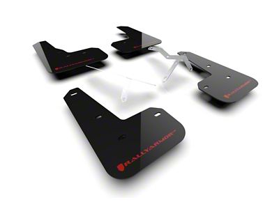 Rally Armor 23-24 Acura Integra Type S Black Mud Flap - MF129-UR-BLK-RD