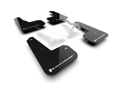 Rally Armor 23-24 Acura Integra Type S Black Mud Flap - MF129-UR-BLK-WH