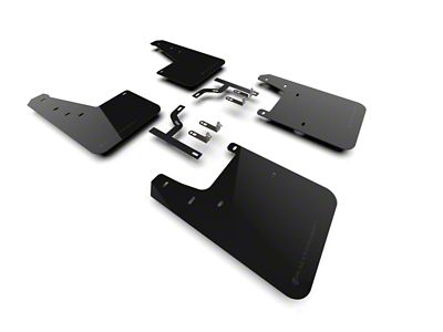 Rally Armor 23-24 Toyota Sequoia Black UR Mud Flap w/ - MF88-UR-BLK-MBK