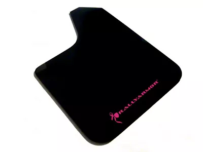 Rally Armor Universal Fit No Hardware Basic Black Mud Flap - MF12-BAS-BCPK