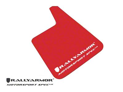 Rally Armor Universal Fit No Hardware Motorsport Spec Red UR - MF20-MSUR-RD/WH