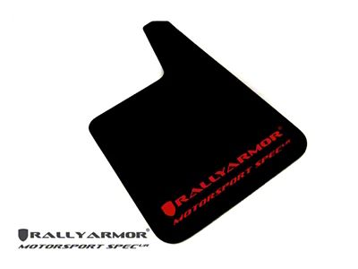Rally Armor Universal Fit No Hardware Motorsport Spec Black UR - MF20-MSUR-BK/RD