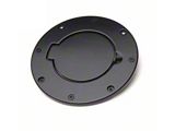 Rampage 2007-2018 Jeep Wrangler JK Billet Style Gas Cover - Black - 75007