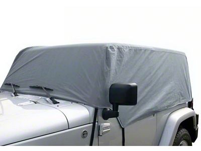 Rampage 2007-2018 Jeep Wrangler JK Car Cover 4 Layer - Grey - 1263