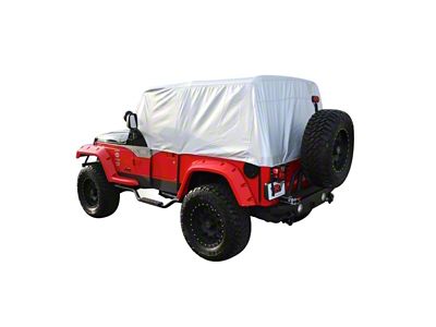 Rampage 1992-1995 Jeep Wrangler YJ Cab Cover Multiguard - Silver - 2261