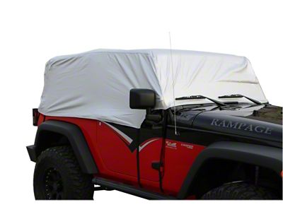 Rampage 2007-2018 Jeep Wrangler JK Cab Cover Multiguard - Silver - 2263