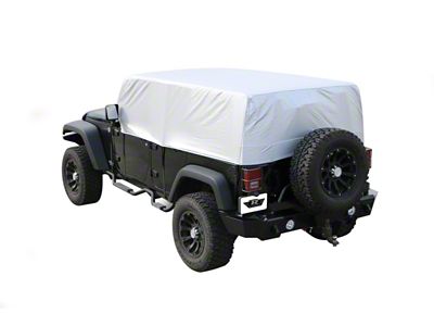 Rampage 2007-2018 Jeep Wrangler JK Unlimited Cab Cover Multiguard - Silver - 2264