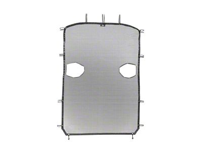 Rampage 2018-2019 Jeep Wrangler JL Unlimited Sport 4-Door Mesh Shade Top - 92525