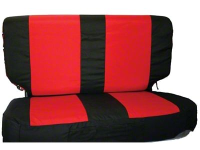 Rampage 1997-2002 Jeep Wrangler TJ Comfort Combo Seat Covers - Black/Grey - 5054521