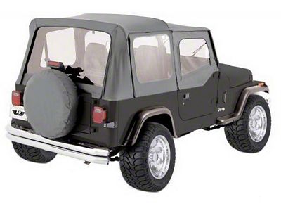 Rampage 1976-1983 Jeep CJ5 Complete Top - Grey Denim - 68111