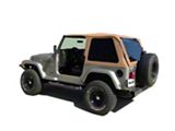 Rampage 1997-2006 Jeep Wrangler TJ Frameless Soft Top Kit - Spice - 109517