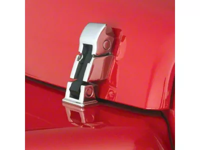 Rampage 1997-2006 Jeep Wrangler TJ Hood Catch - Stainless - 74334