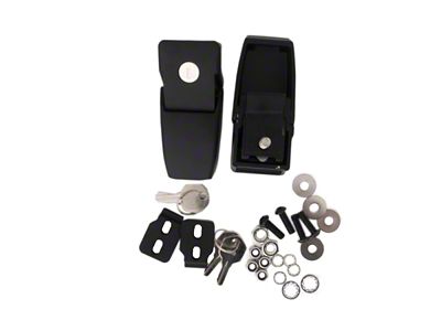 Rampage 2018-2019 Jeep Wrangler JL Sport 2-Door Locking Hood Catches - 76337