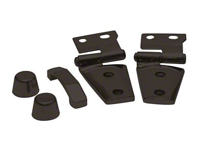 Rampage 2007-2018 Jeep Wrangler JK Hood Kit - Black - 87666