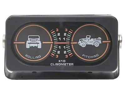 Rampage 1999-2019 Universal Clinometer - Black - 791005