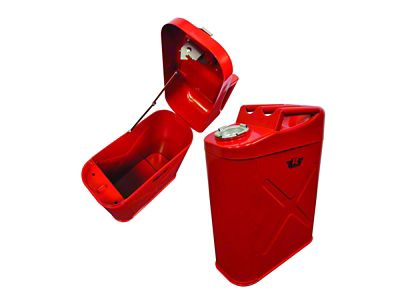 Rampage 1999-2019 Universal Trail Can Storage Box - Red - 86622