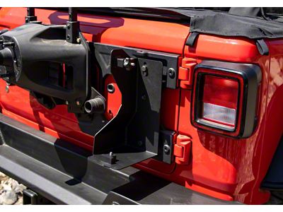 Rampage 2007-2019 Jeep Wrangler JL Offroad Jack Mount - Black - 86690