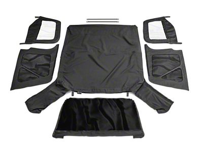 Rampage 1997-2006 Jeep Wrangler TJ OEM Replacement Top - Black Diamond - 912935