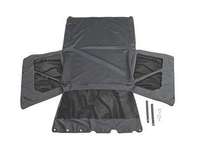 Rampage 1986-1994 Suzuki Samurai Soft Top OEM Replacement - Black - 98635