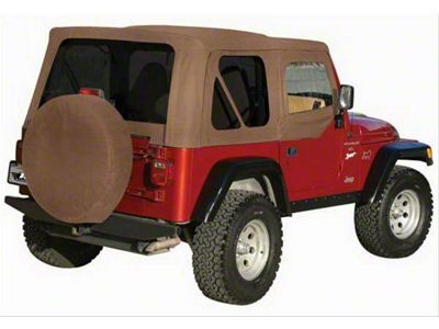 Rampage 1997-2006 Jeep Wrangler TJ OEM Replacement Top - Khaki - 99536