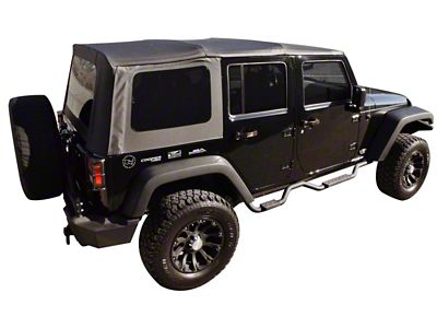 Rampage 2007-2009 Jeep Wrangler JK OEM Replacement Top - Black Diamond - 99935