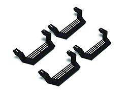Rampage 1999-2019 Jeep Rock Rail Short Step Universal 4 Piece - 26410034
