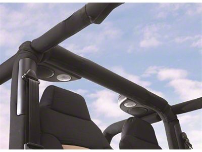 Rampage 1986-1994 Suzuki Samurai Roll Bar Padding Kit - Black - 668935