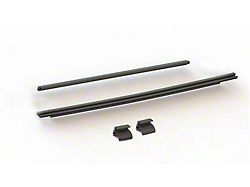 Rampage 2007-2018 Jeep Wrangler JK Tailgate Tonneau Bar Kit - Black - 87135