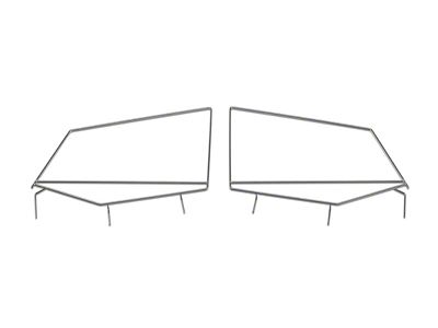 Rampage 1987-1995 Jeep Wrangler YJ Window Frame Only - Black - 89699