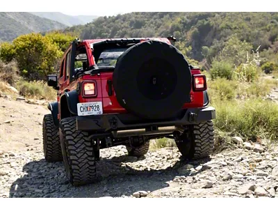 Rampage 2018-2019 Jeep Wrangler JL Sport 2-Door Tire Cover w/Camera Slot - 773575