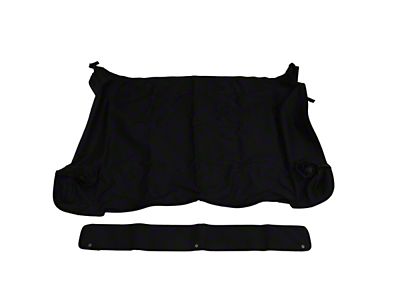 Rampage 2018-2019 Jeep Wrangler JL Sport 2-Door Tonneau Cover - Black - 741135