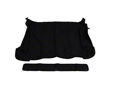 Rampage 1997-2006 Jeep Wrangler TJ Tonneau Cover - Black Denim - 761015