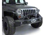 Trailguard Front Bumper - Black (07-18 Jeep Wrangler JK)
