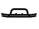 Rampage 2007-2018 Jeep Wrangler JK Double Tube Bumper Front - Black - 86620