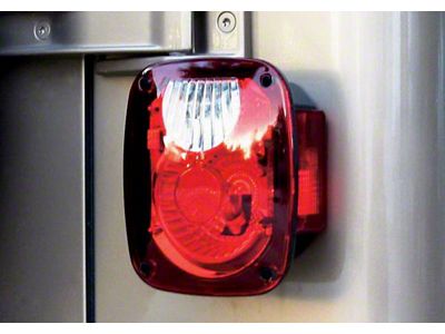 Rampage 1976-1983 Jeep CJ5 Taillight Conversion Kit - Brite - 5307