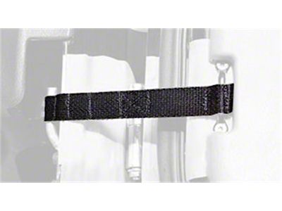 Rampage 1976-1983 Jeep CJ5 Adjustable Door Strap - Black - 769401