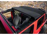 Rampage 2018-2021 Jeep Wrangler JL 4-Door Trailview Fastback - Black - 139435