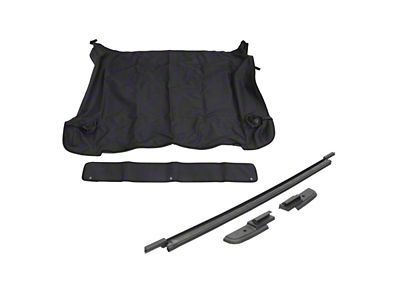 Rampage 2018-2022 Jeep Wrangler JL 4-Door Tonneau Cover w/ Tailgate Bar - 741036